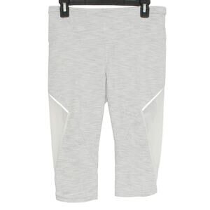 Lululemon Womens Leggings Run With The Sun Crop Athleisure Minimalist Yoga 10